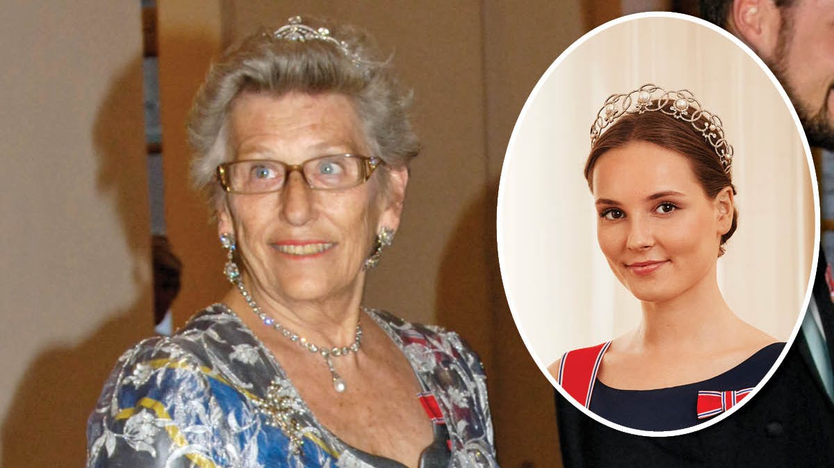 Prinsesse Astrid. Indsat: Prinsesse Ingrid Alexandra.