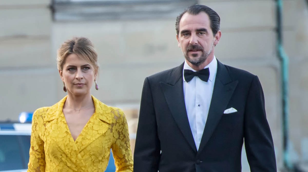 Prinsesse Tatiana og prins Nikolaos. 