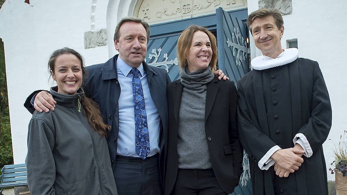 Marie Askehave, Neil Dudgeon, Ann Eleonora Jørgensen og Nicolaj Kopernikus.