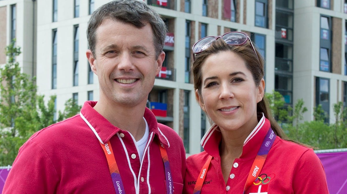 Kronprins Frederik og kronprinsesse Mary