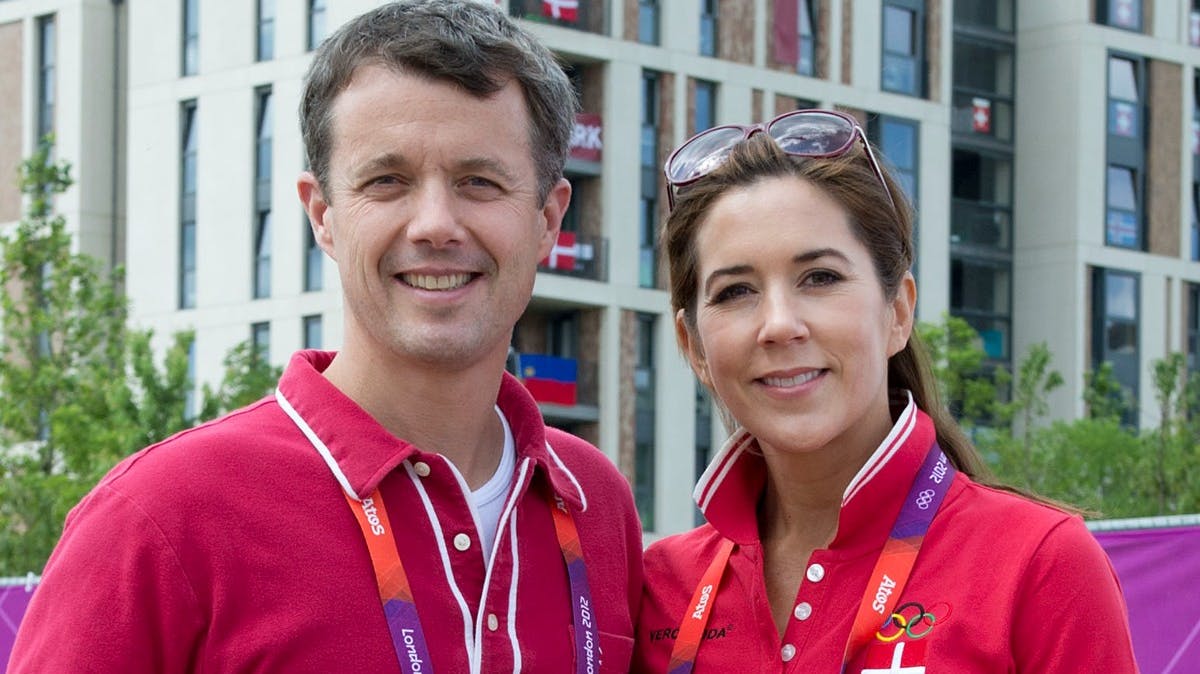 Kronprins Frederik og kronprinsesse Mary