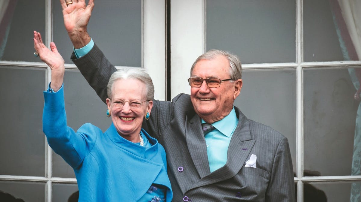 Dronning Margrethe og prins Henrik.&nbsp;