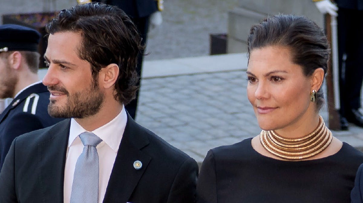 Prins Carl Philip og kronprinsesse Victoria