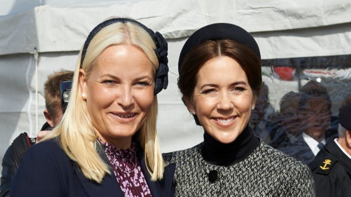 Kronprinsesse Mette-Marit og kronprinsesse Mary