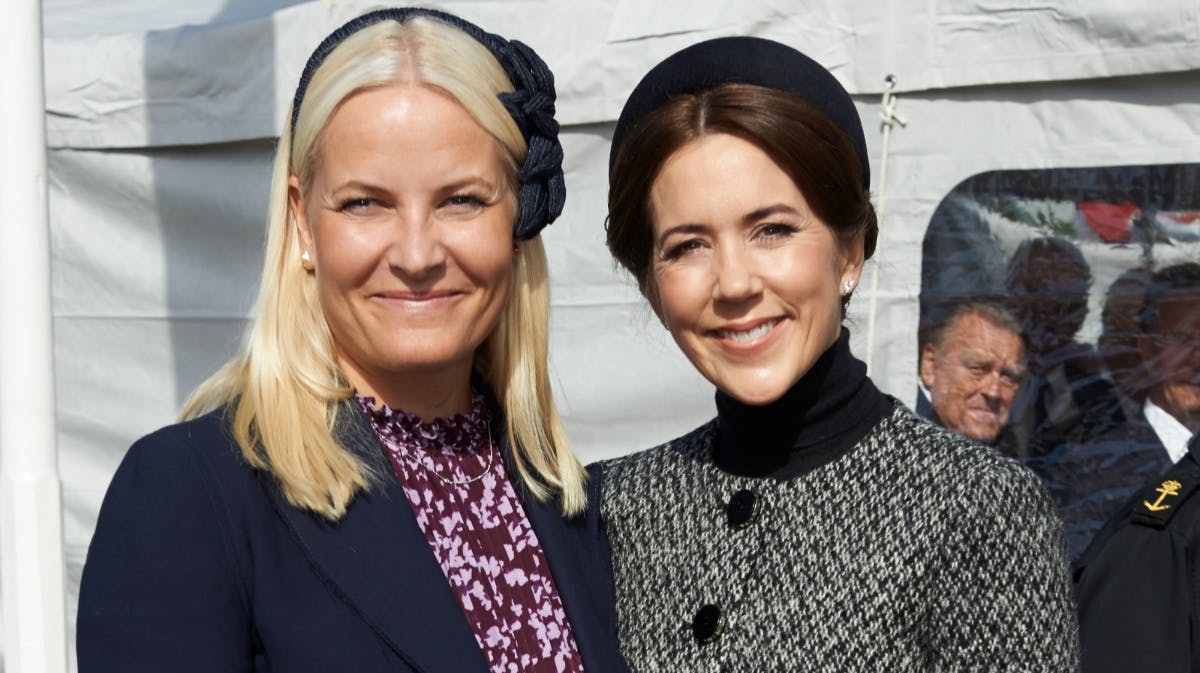 Kronprinsesse Mette-Marit og kronprinsesse Mary.