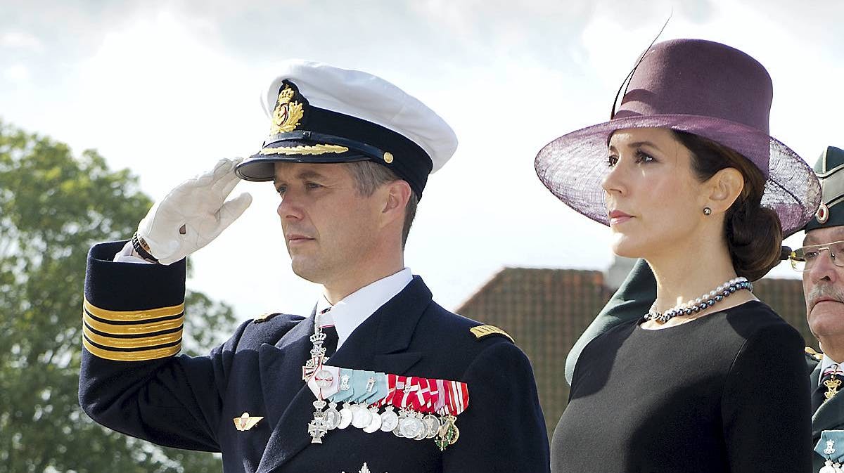 Kronprins Frederik og kronprinsesse Mary