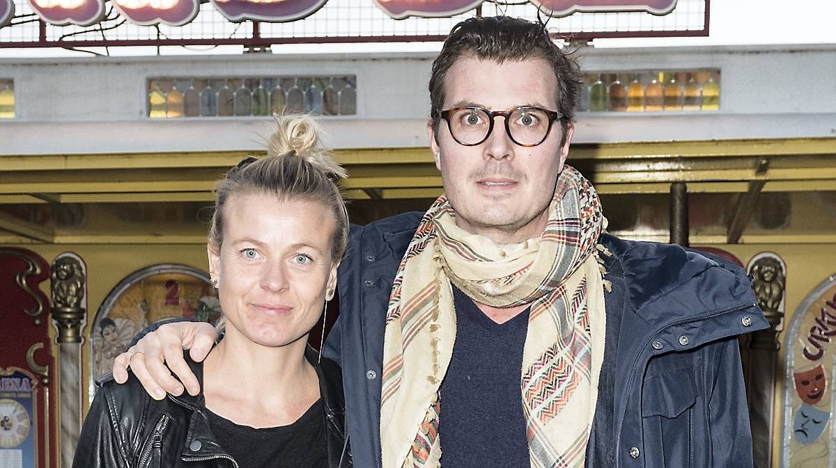 Pelle Hvenegaard og Caroline Gullacksen