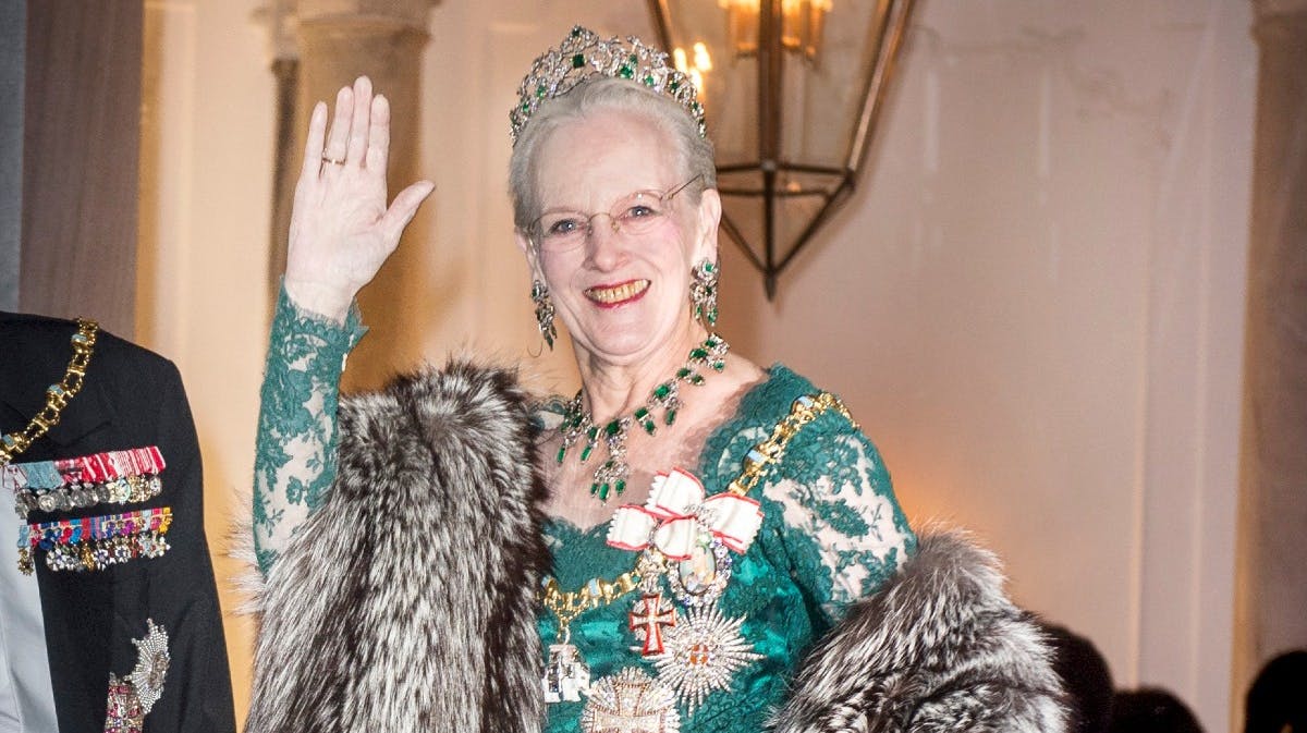 Dronning Margrethe. 