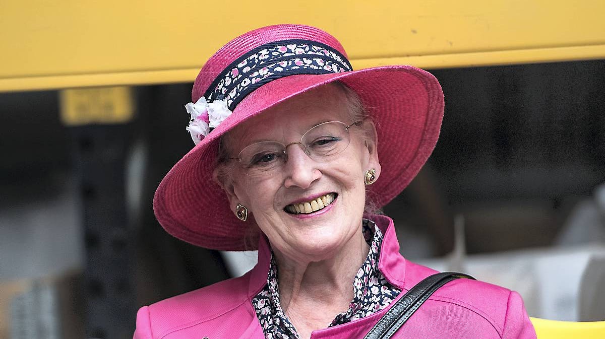 Dronning Margrethe.