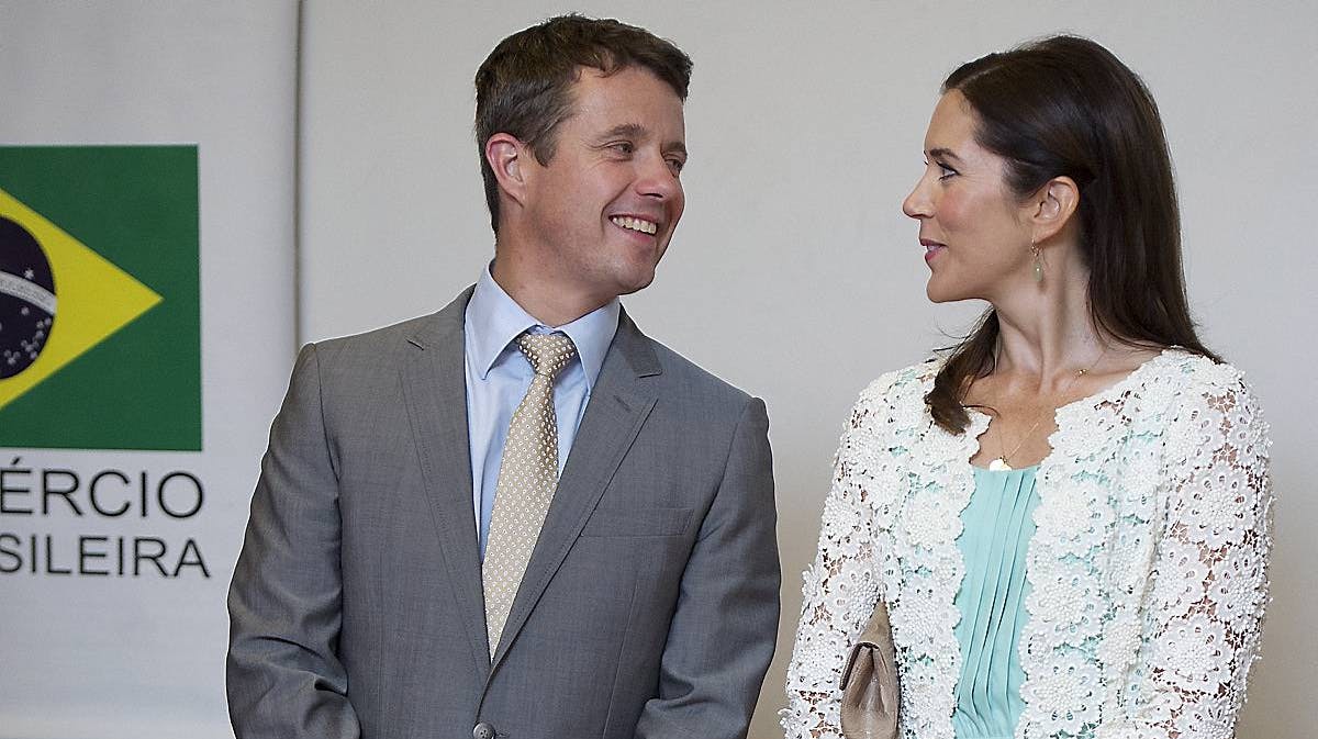 Kronprins Frederik og kronprinsesse Mary