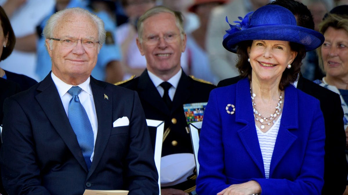 Kong Carl Gustaf og dronning Silvia