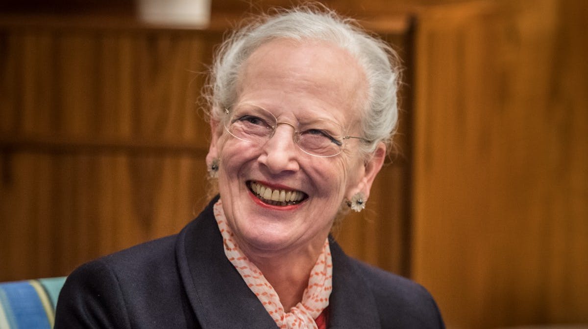 Dronning Margrethe. 
