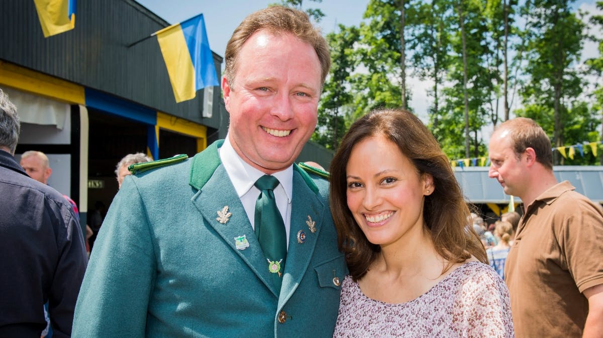 Prins Gustav og Carina Axelsson