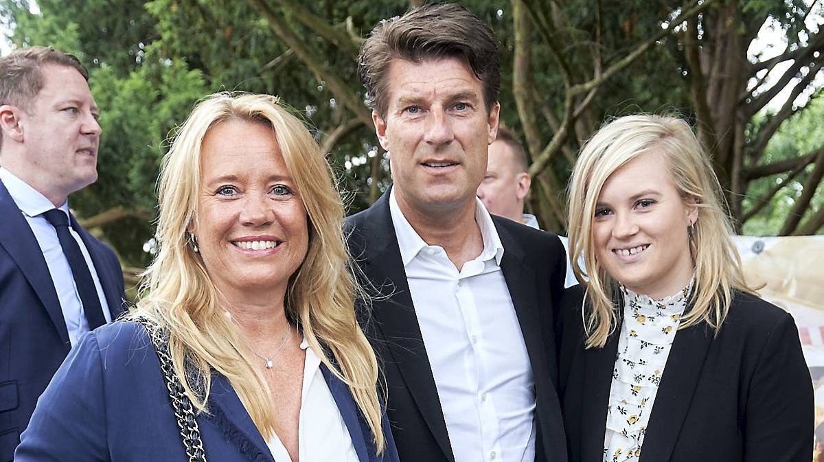 Siw Laudrup, Michael Laudrup og Rebecca Laudrup