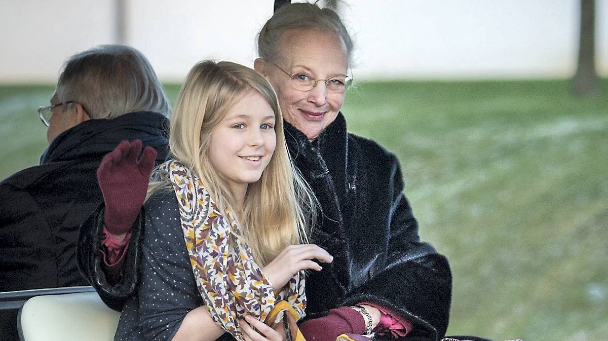 Komtesse Ingrid og dronning Margrethe