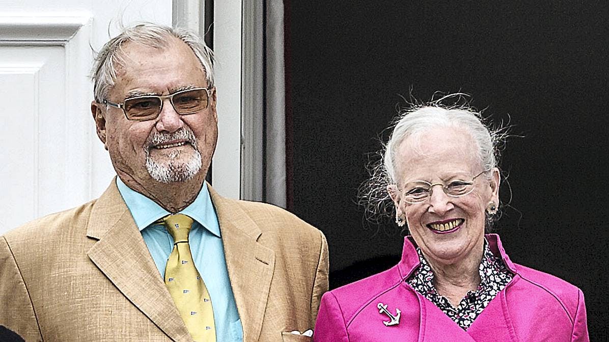 Dronning Margrethe og prins Henrik.