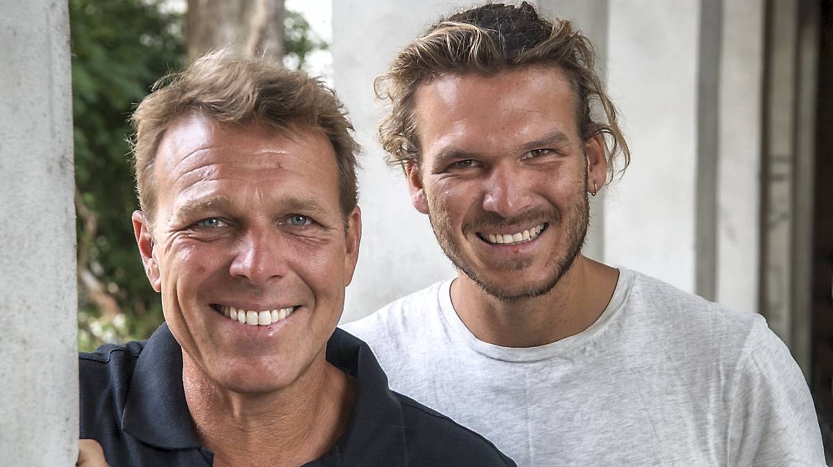 Mikkel Beha Erichsen og Emil Midé Erichsen.