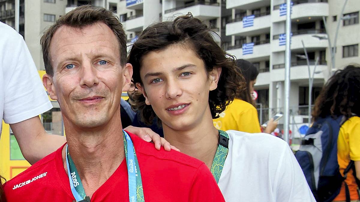 Prins Joachim og prins Nikolai til OL i Rio de Janeiro, 2016.