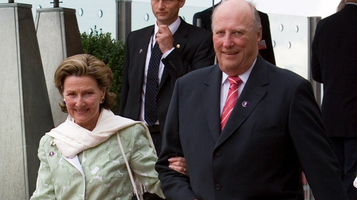 Dronning Sonja og kong Harald