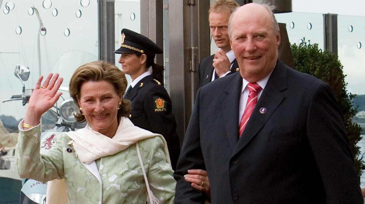 Dronning Sonja og kong Harald