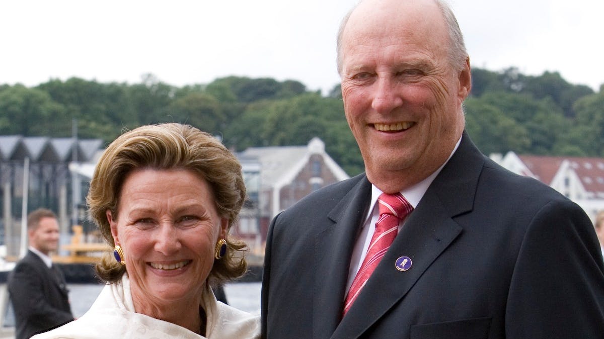 Dronning Sonja og kong Harald