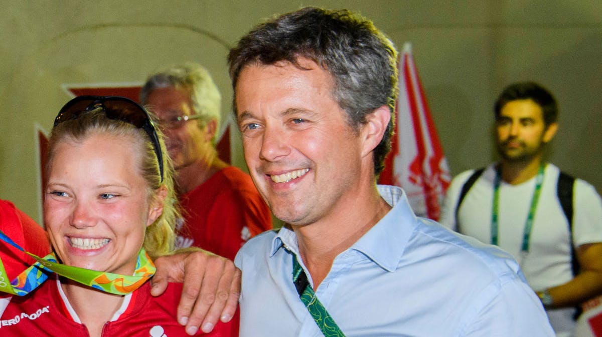 Anne-Marie Rindom og kronprins Frederik.