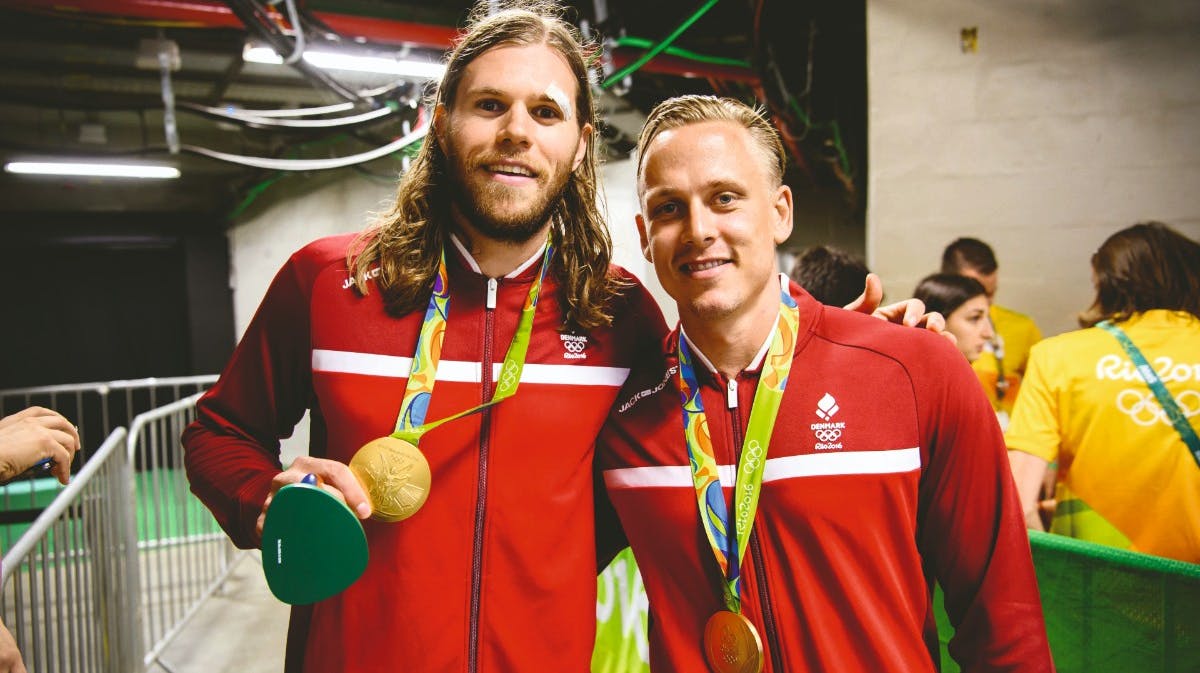 Mikkel Hansen og Morten Olsen