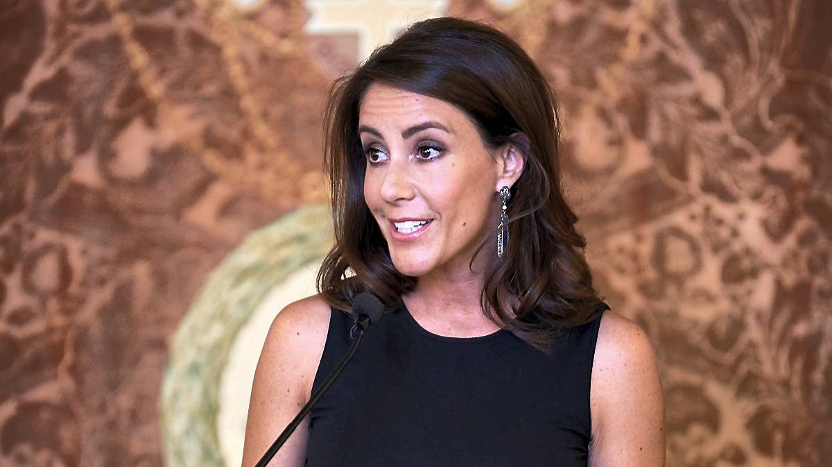 Også sidste år deltog prinsessen i konferencen "Better food for more people". Her var hun en af talerne til gallamiddagen.