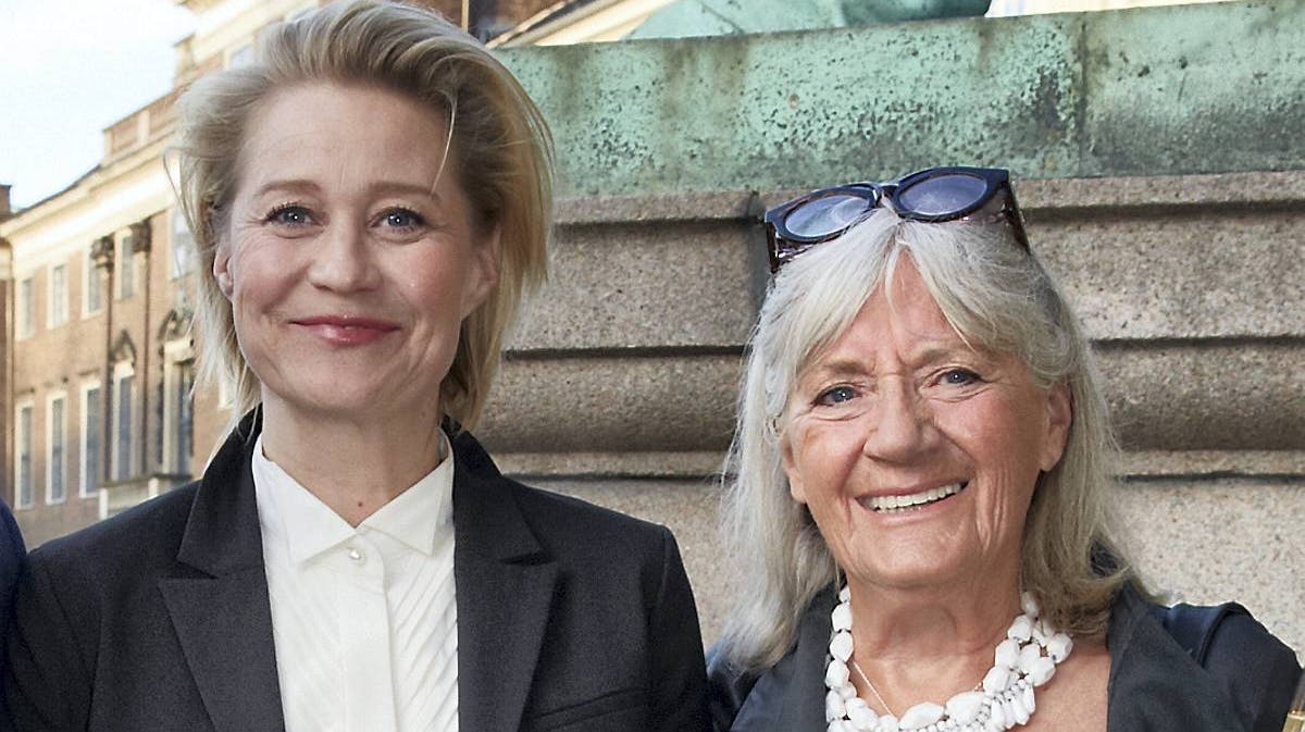 Trine Dyrholm og Britt Bendixen.