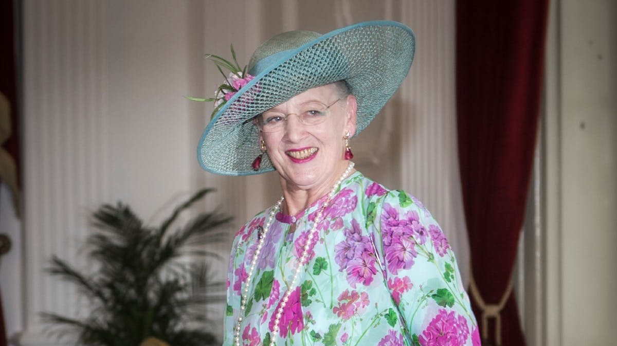 Dronning Margrethe. 
