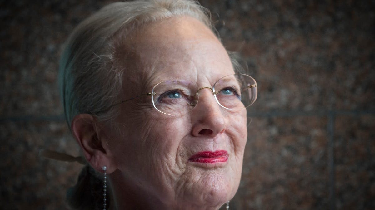 Dronning Margrethe. 