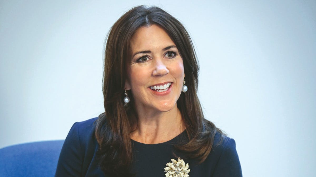 Kronprinsesse Mary i Grønland med Mary Fonden i 2016.