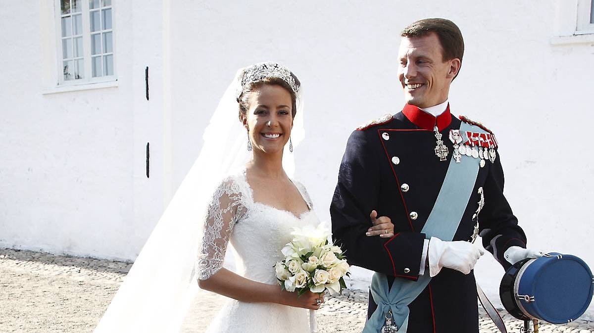 Møgeltønder dannede den smukke ramme om prins Joachim og prinsesse Maries bryllup den 24. maj 2008.
