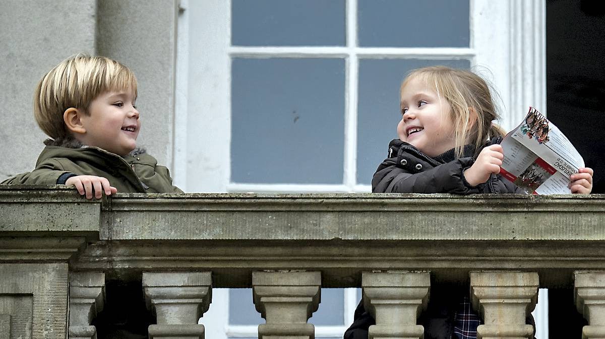 Prins Vincent og prinsesse Josephine.