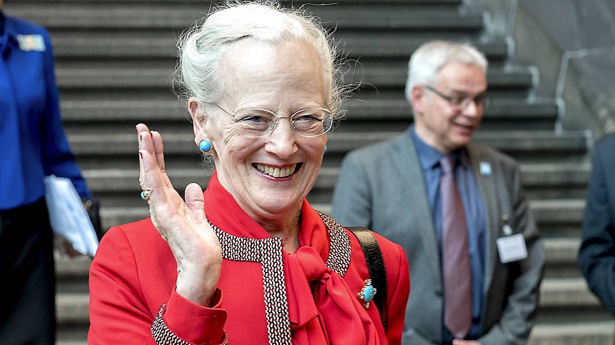 Dronning Margrethe.