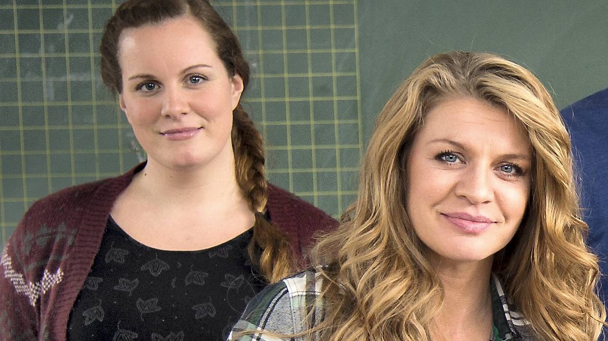 Hjørdis (Lise Baastrup) og Rita (Mille DInesen).