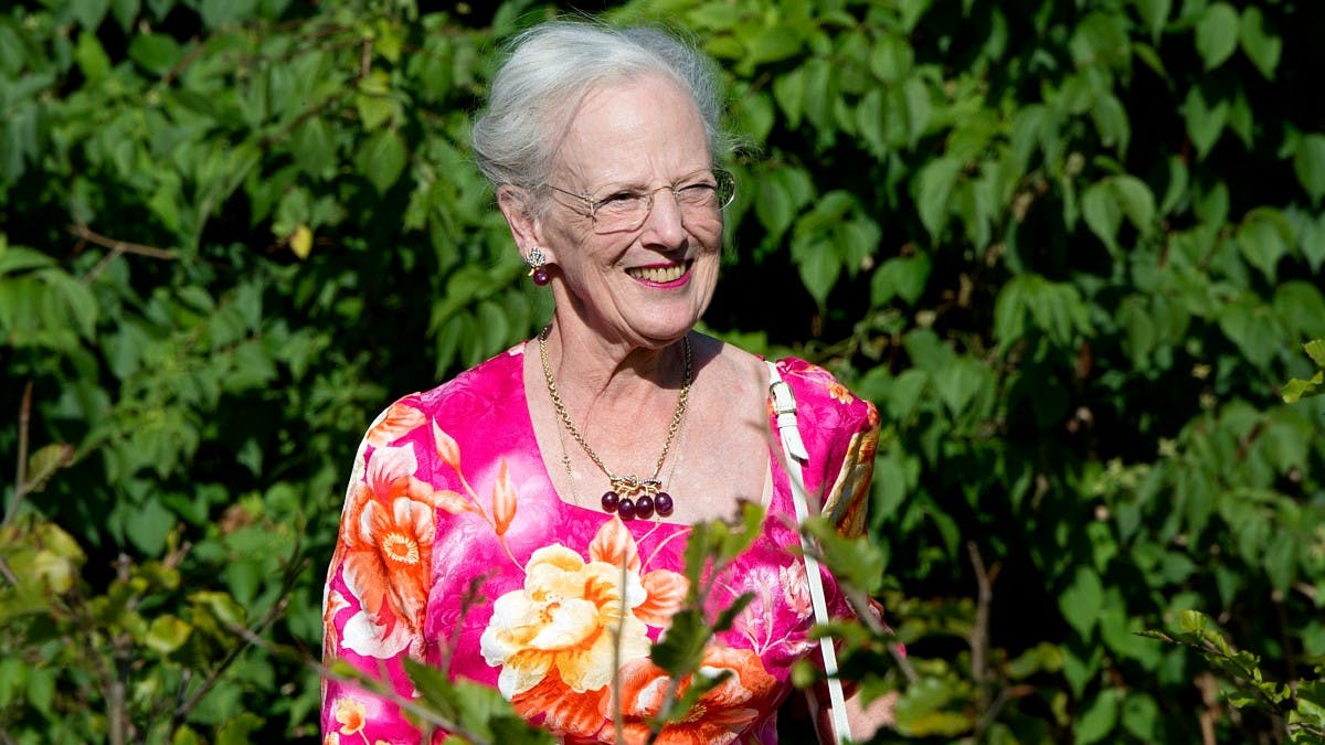 Dronning Margrethe. 