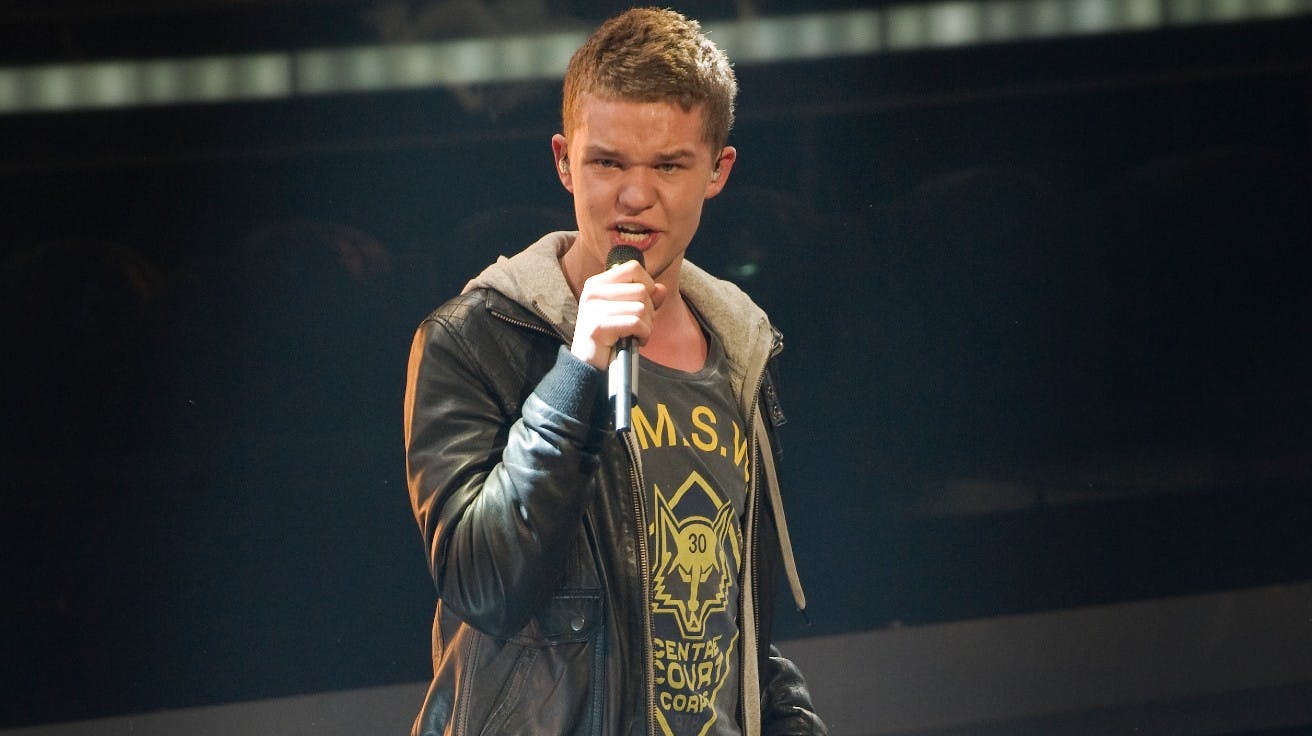 Martin Hedegaard blev kendt i X Factor. Nu går han til filmen. 