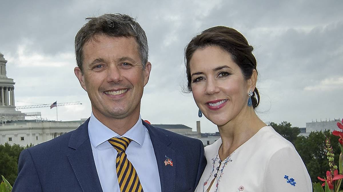 Kronprinsesse Frederik og kronprinsesse Mary