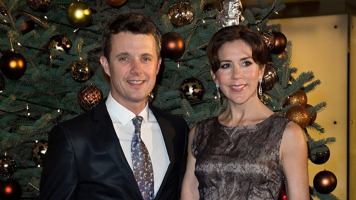 Kronprins Frederik og kronprinsesse Mary.