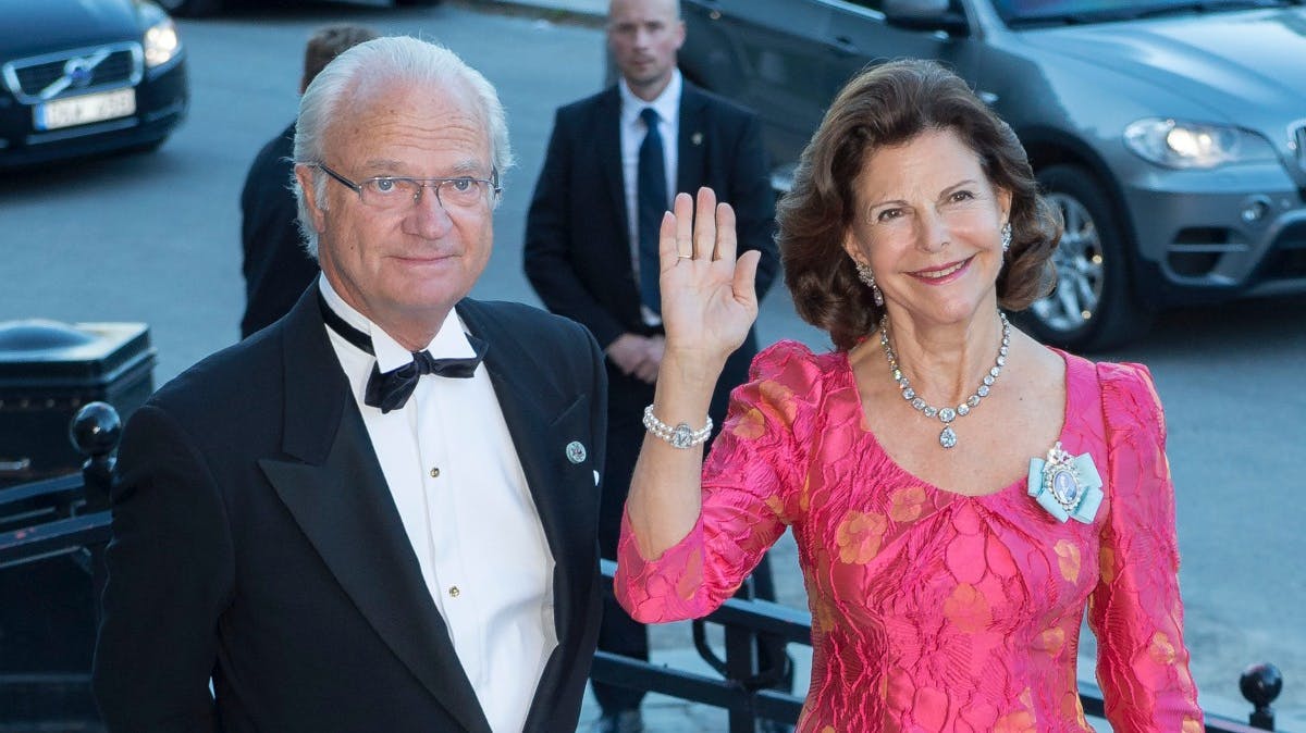 Kong Carl Gustaf og dronning Silvia