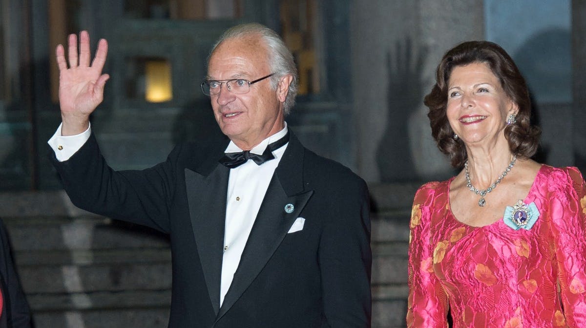 Kong Carl Gustaf og dronning Silvia