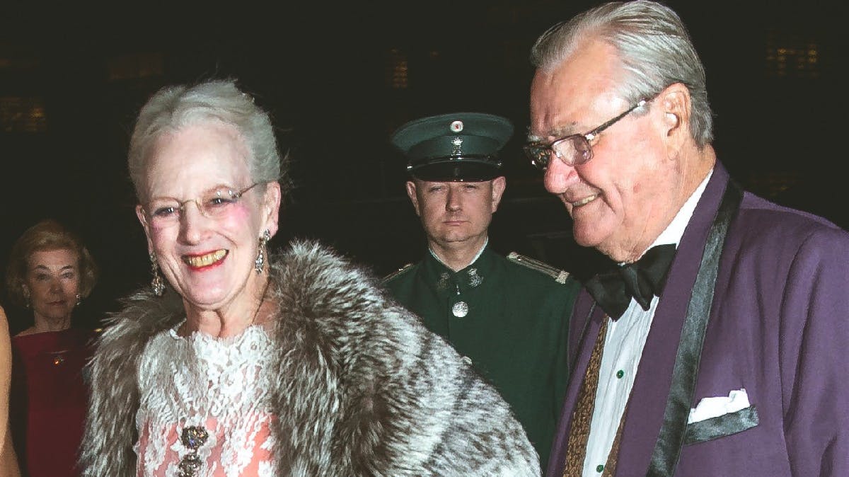 Dronning Margrethe og prins Henrik