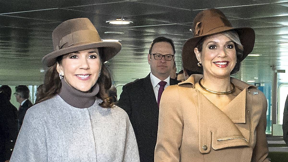 Dronning Maxima og kronprinsesse Mary mødes onsdag, når de begge skal til konference i Haag.
