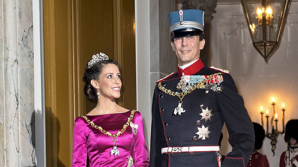 Prinsesse Marie og prins Joachim.