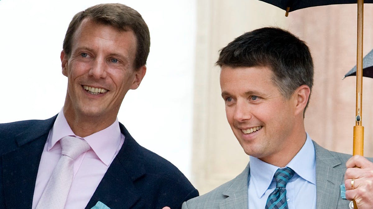 Prins Joachim og kronprins Frederik