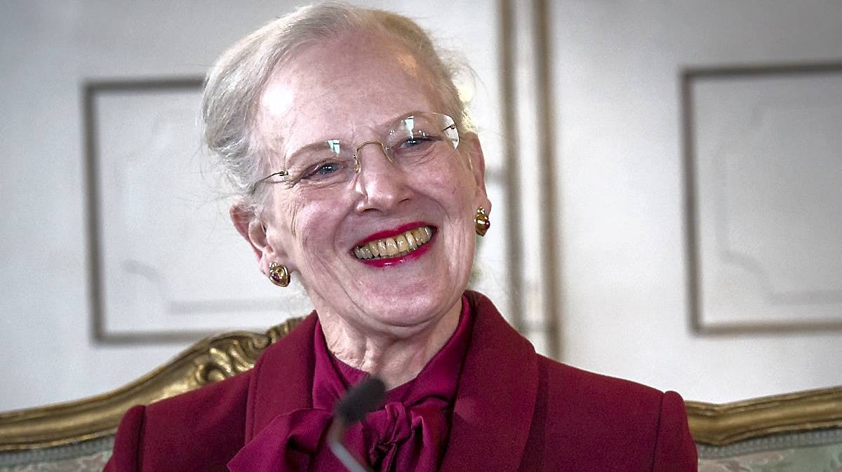 Dronning Margrethe.