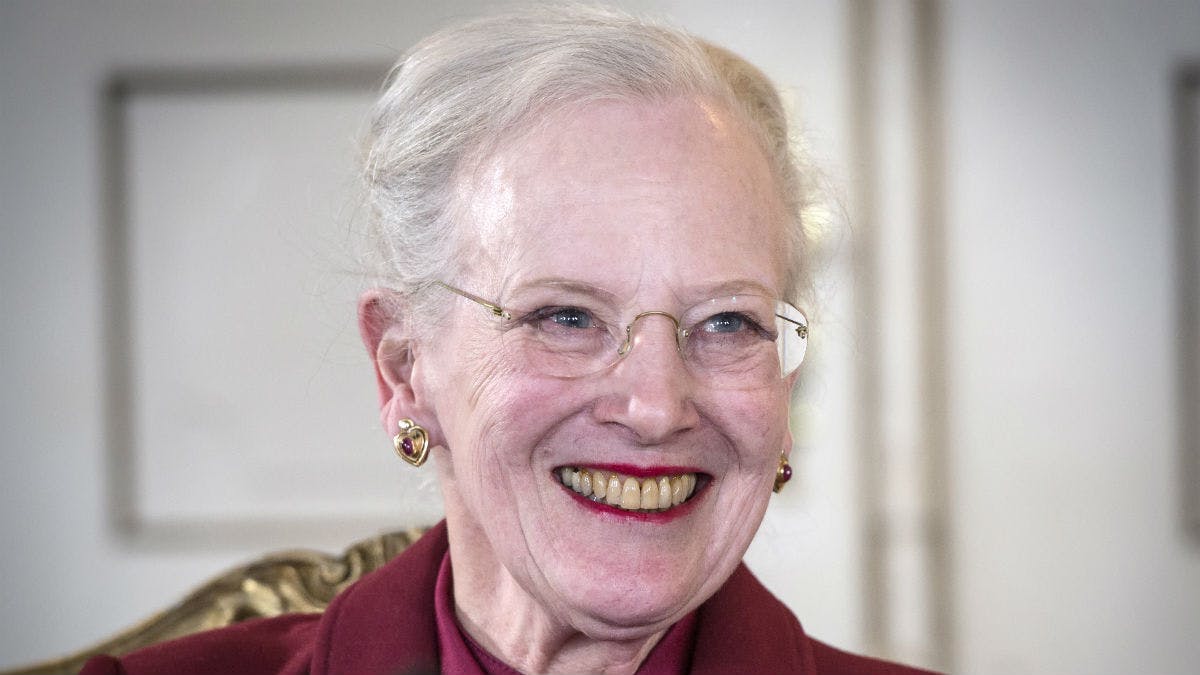 Dronning Margrethe.