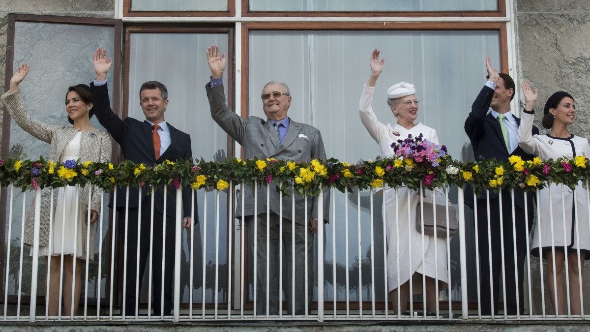 Den kongelige familie i Aarhus, 2015.