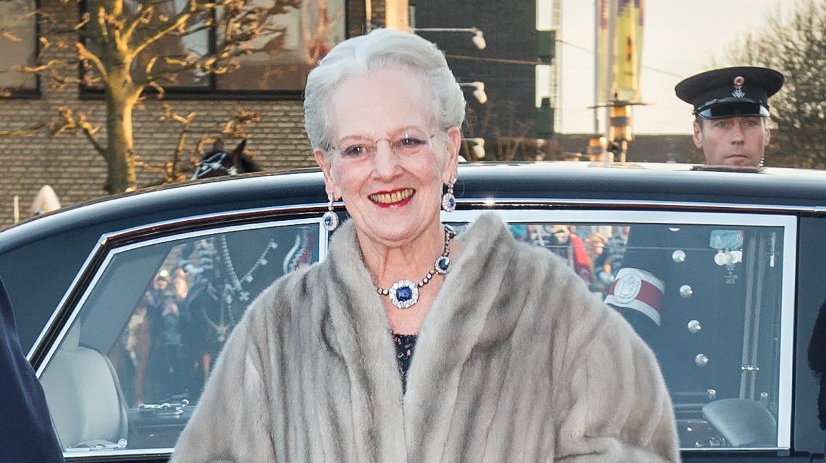 Dronning Margrethe.